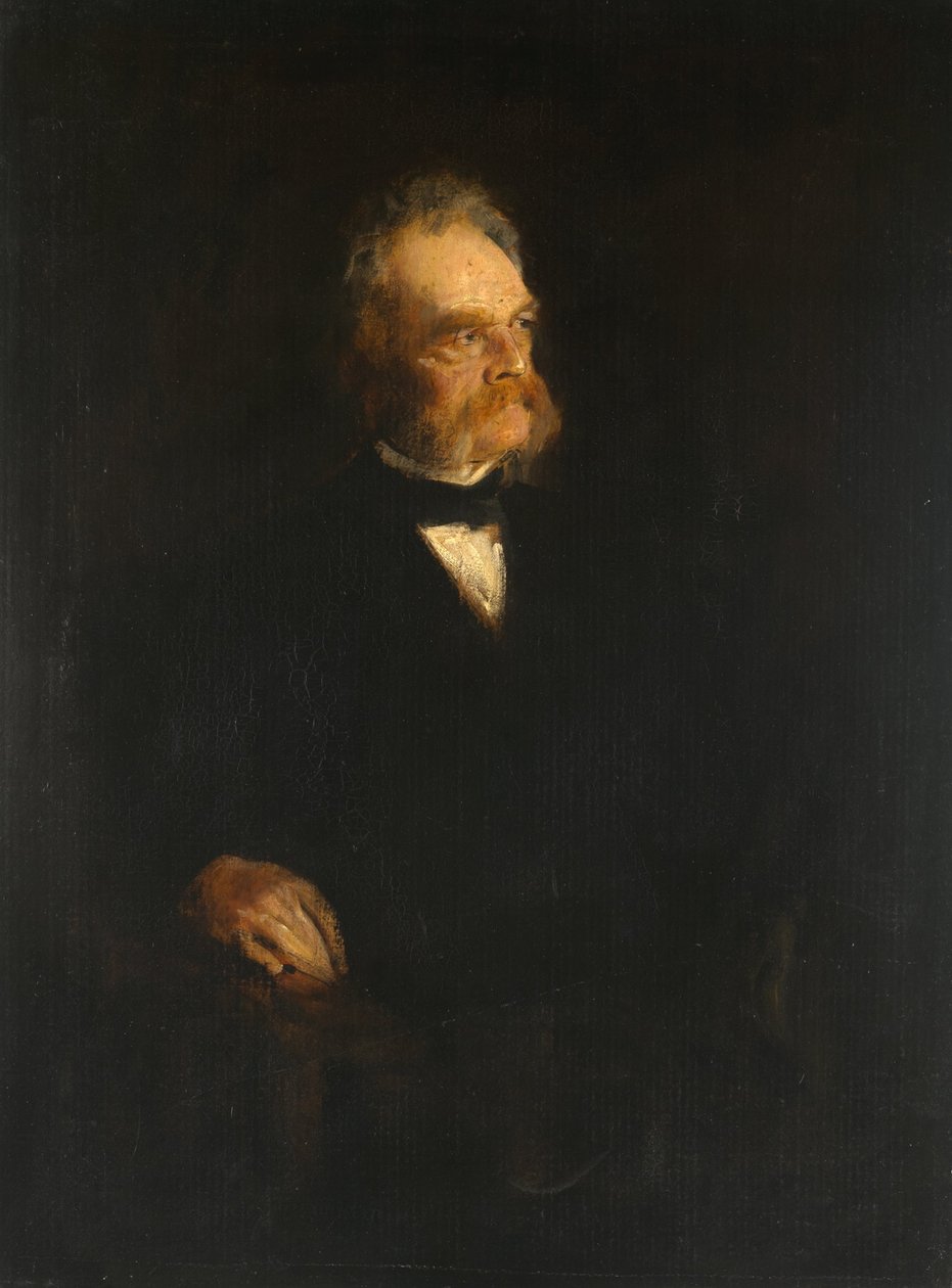 Werner von Siemens door Franz von Lenbach