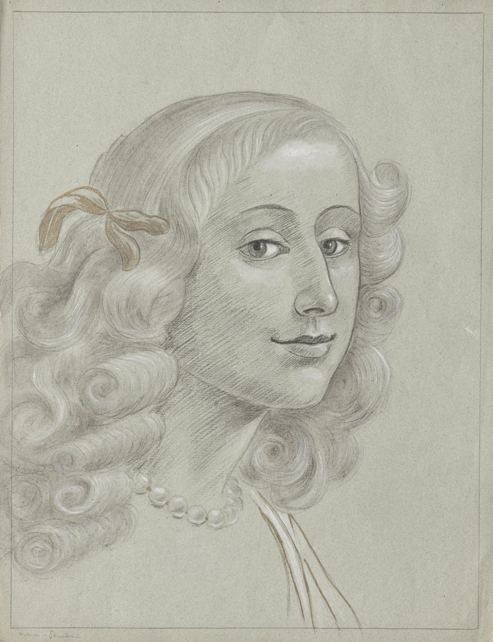Koningin Kristine van Zweden door Franz von Matsch