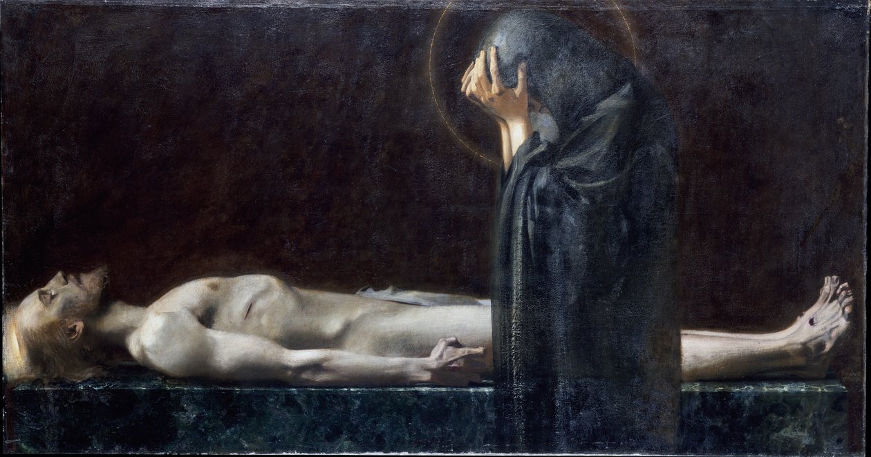 Pietà door Franz von Stuck