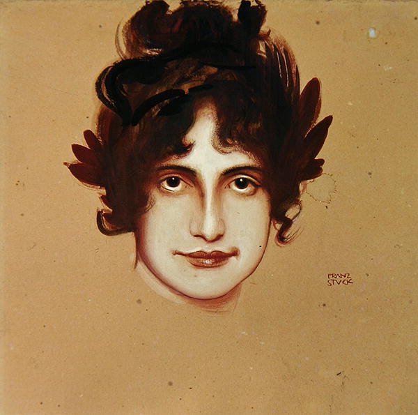 Portret van een vrouw, c.1896 door Franz von Stuck