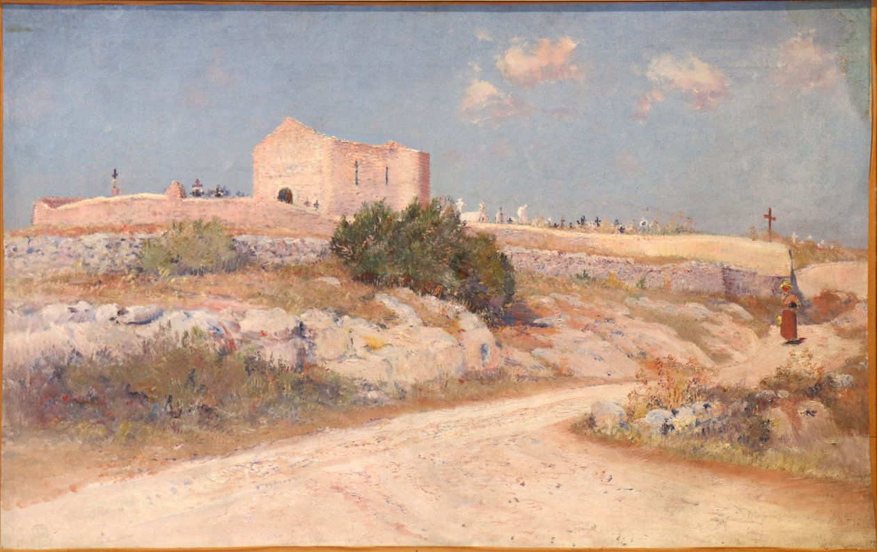 Begraafplaats van Besse door Frederic Montenard