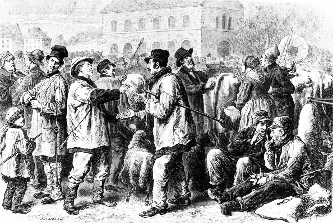 Joden van Sundgau, eind 19e eeuw door Frederic Theodore Lix