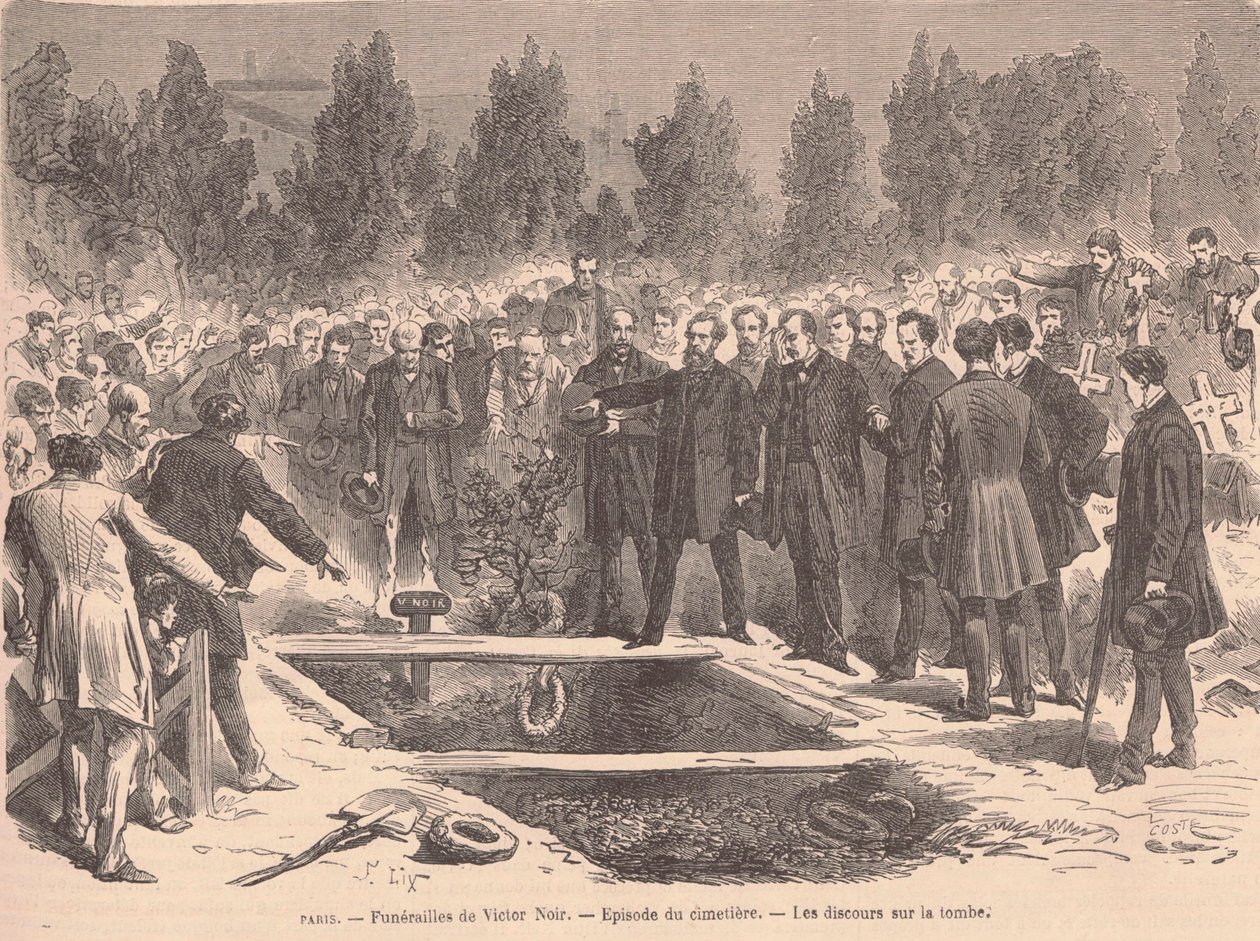 1870-01-22 - De geïllustreerde wereld - Victor Noir door Frederic Theodore Lix