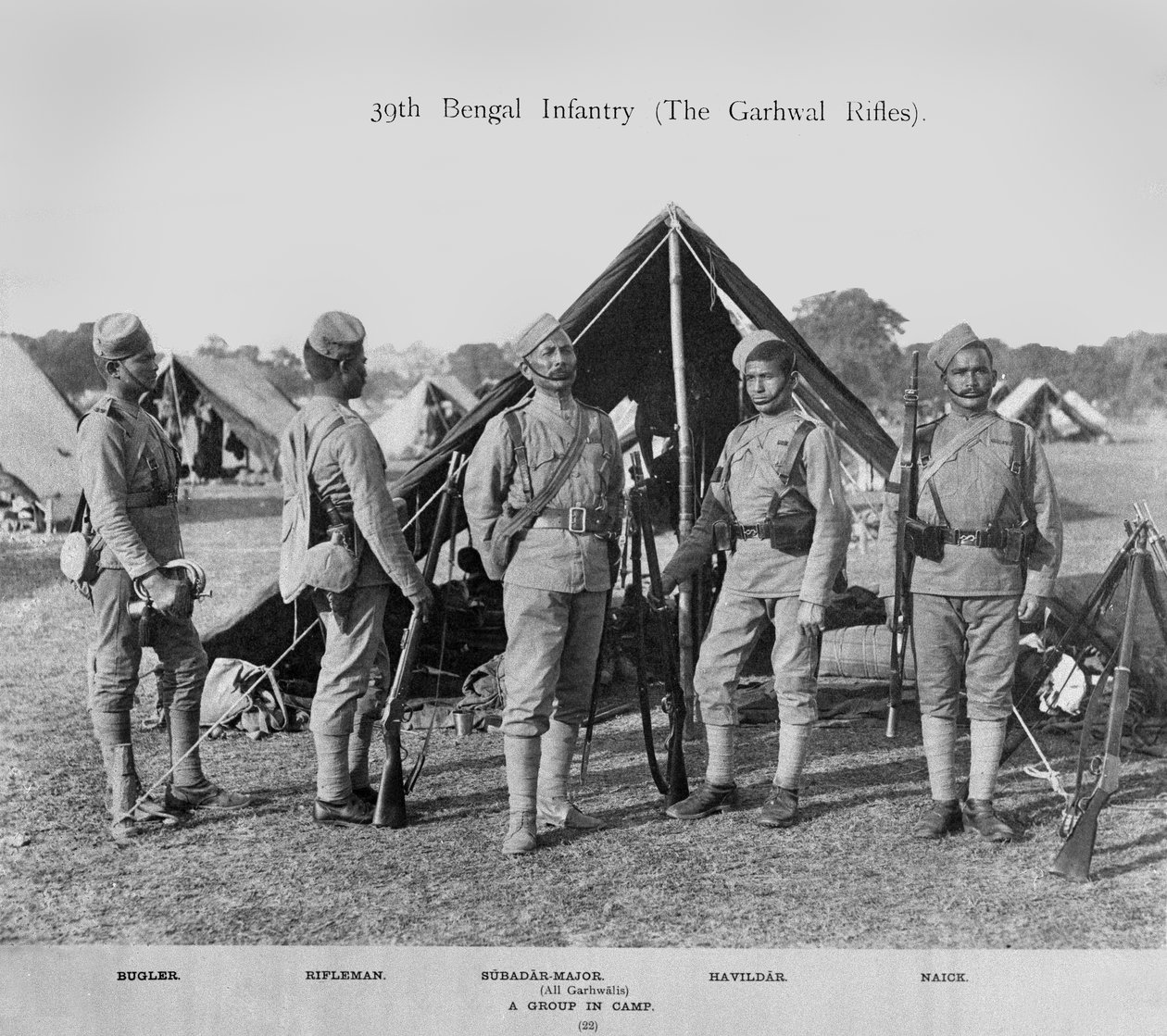 39e Bengaalse Infanterie (Garhwal Rifles) door Fred Bremner
