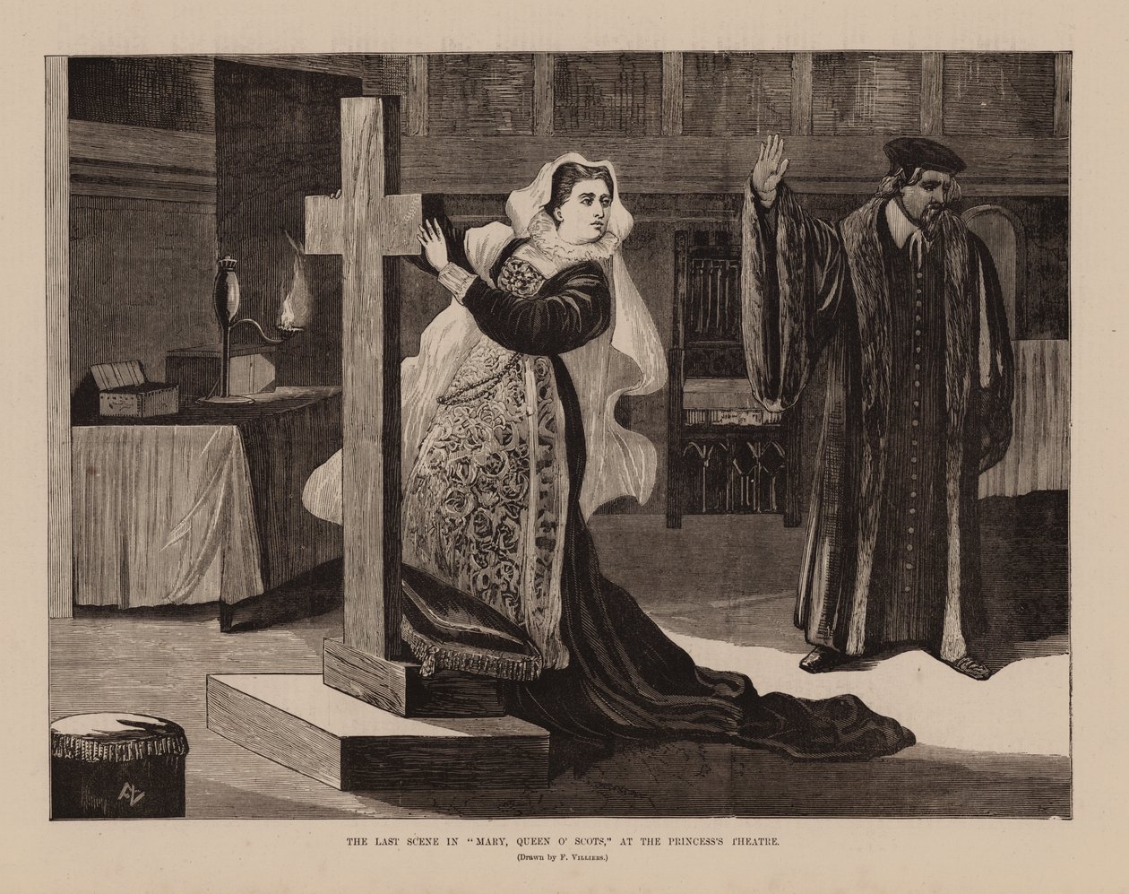 De laatste scène in "Marry, Queen O