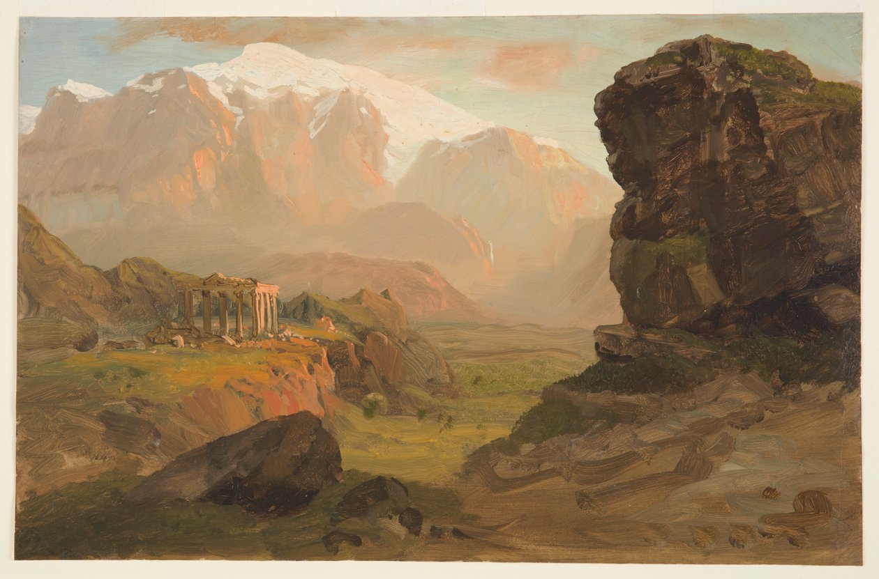 Bashan Fantasie door Frederic Edwin Church