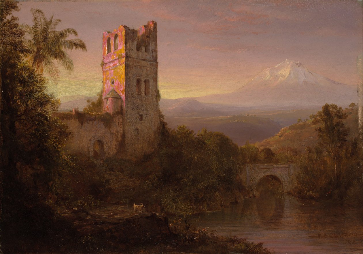 De Chimborazo-vulkaan door Frederic Edwin Church