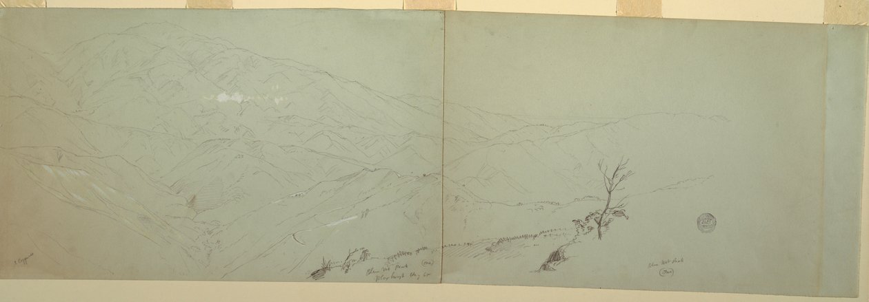 Tekening, Schetsen, Bloxburgh, Jamaica, 1865 door Frederic Edwin Church