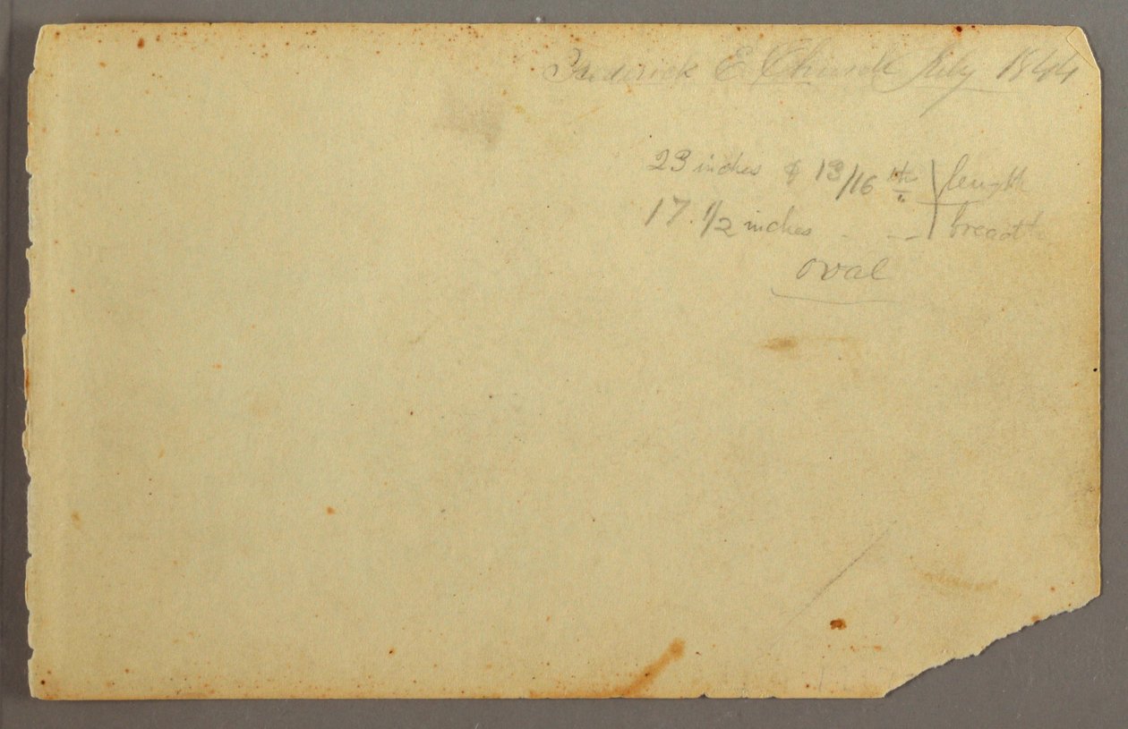 Tekening, Boslandschap, 1844 door Frederic Edwin Church
