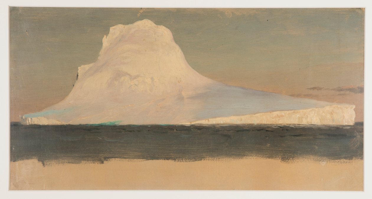 Drijvende ijsberg, Labrador door Frederic Edwin Church