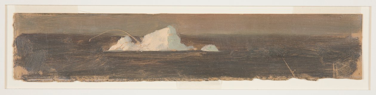Drijvende IJsbergen door Frederic Edwin Church