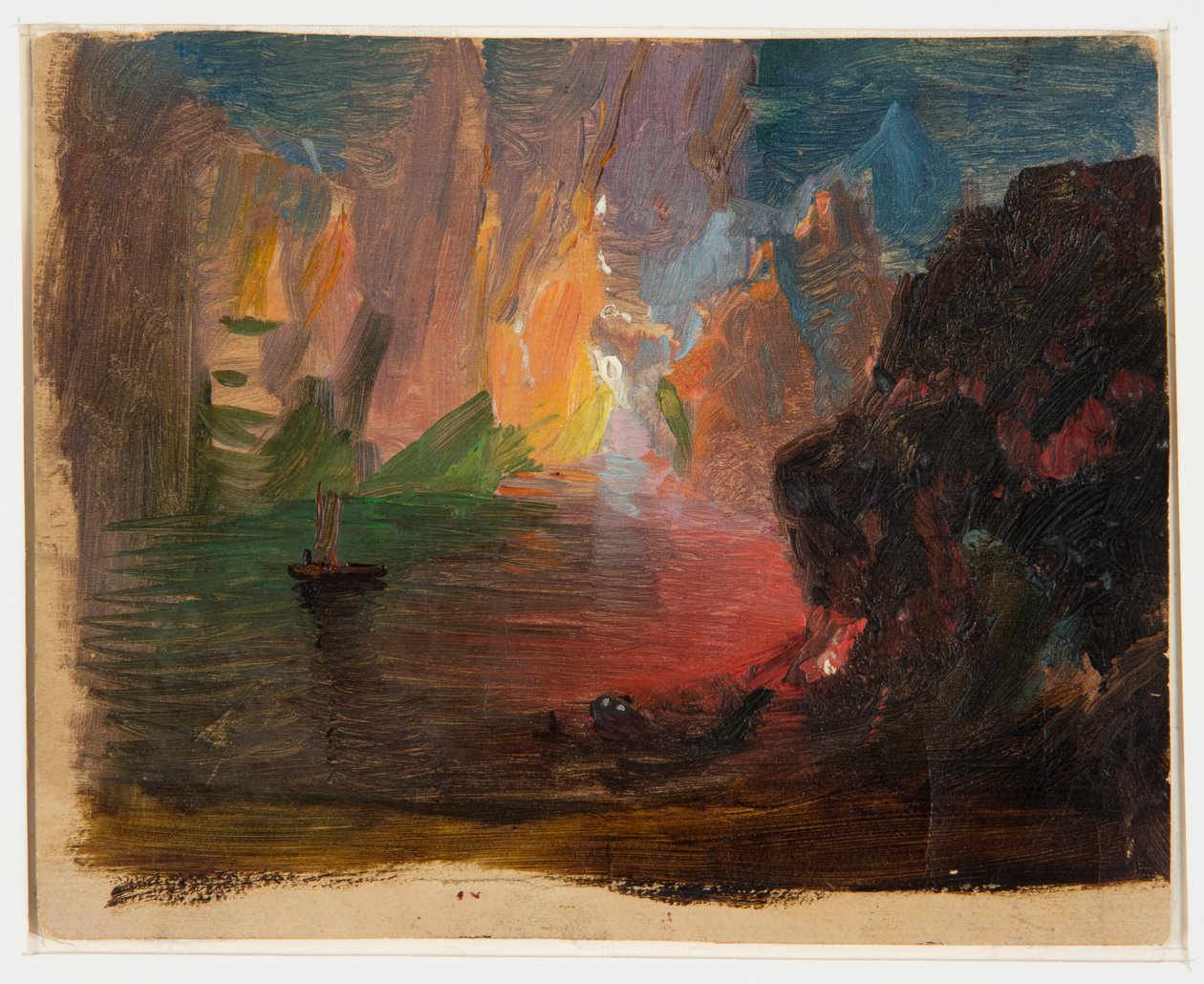 IJsbergfantasie door Frederic Edwin Church