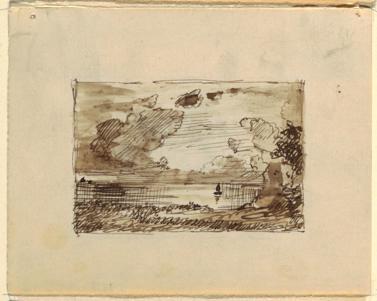 Imaginaire Landschap door Frederic Edwin Church