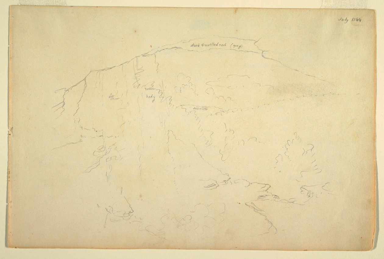 Bosrijke Heuvel, Catskill Bergen door Frederic Edwin Church