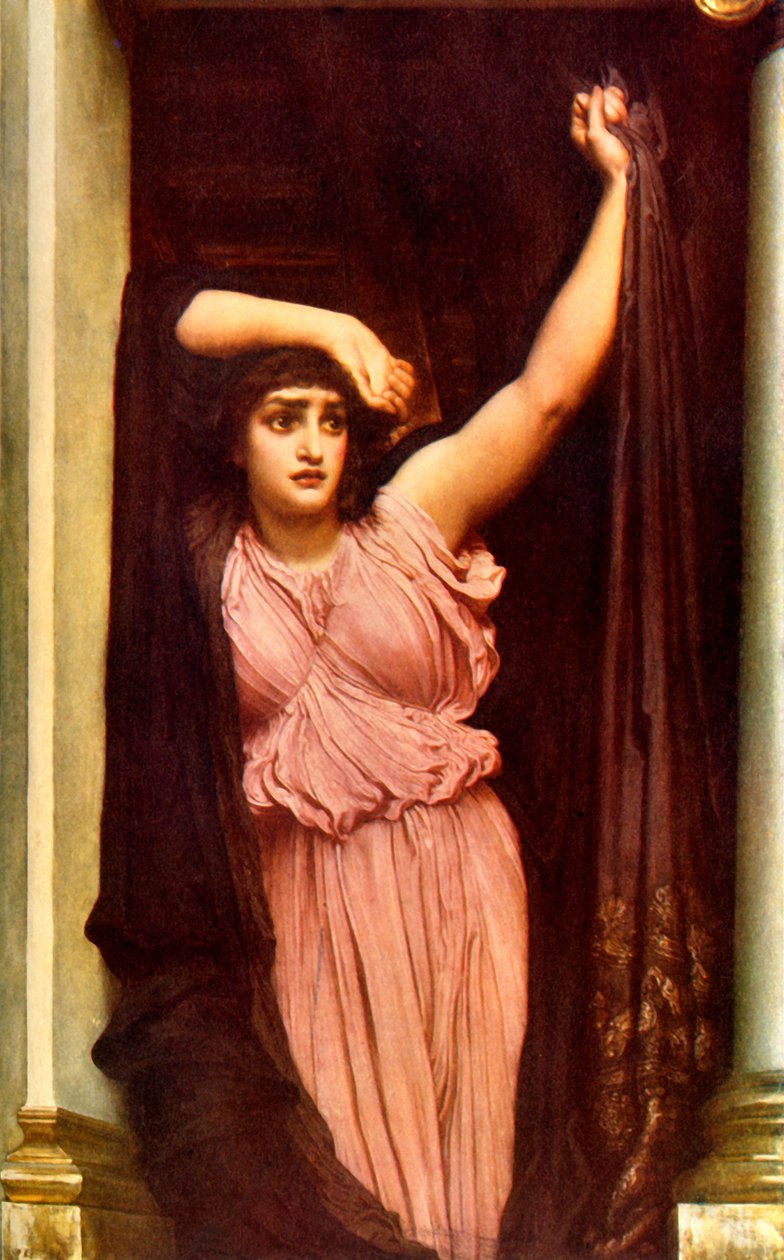 De laatste wacht van Hero, 1887, ca. 1915 door Frederic Leighton
