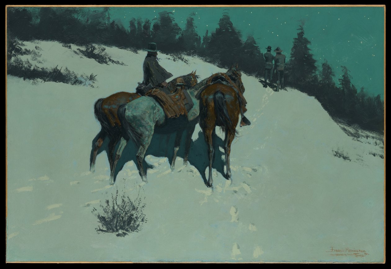 Een blijk van waardering door Frederic Remington