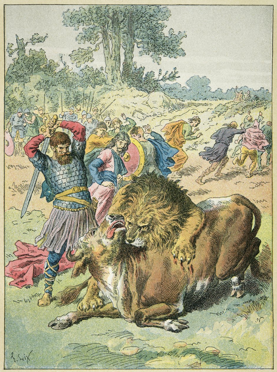 Pepijn de Korte op het Marsveld terras de leeuw door Frederic Theodore Lix