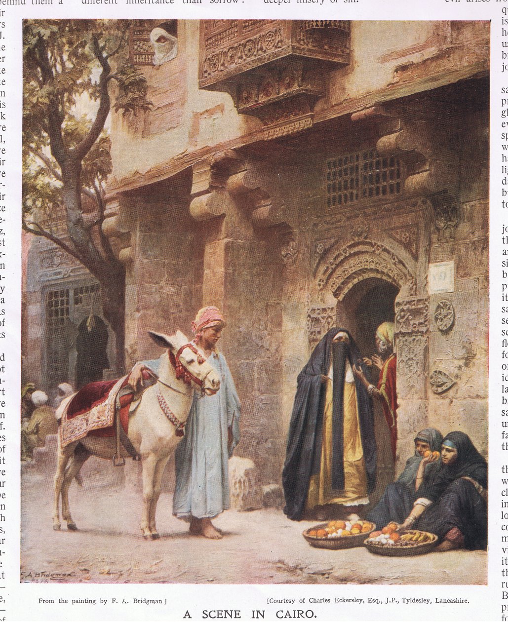 Een scène in Caïro, uit de 