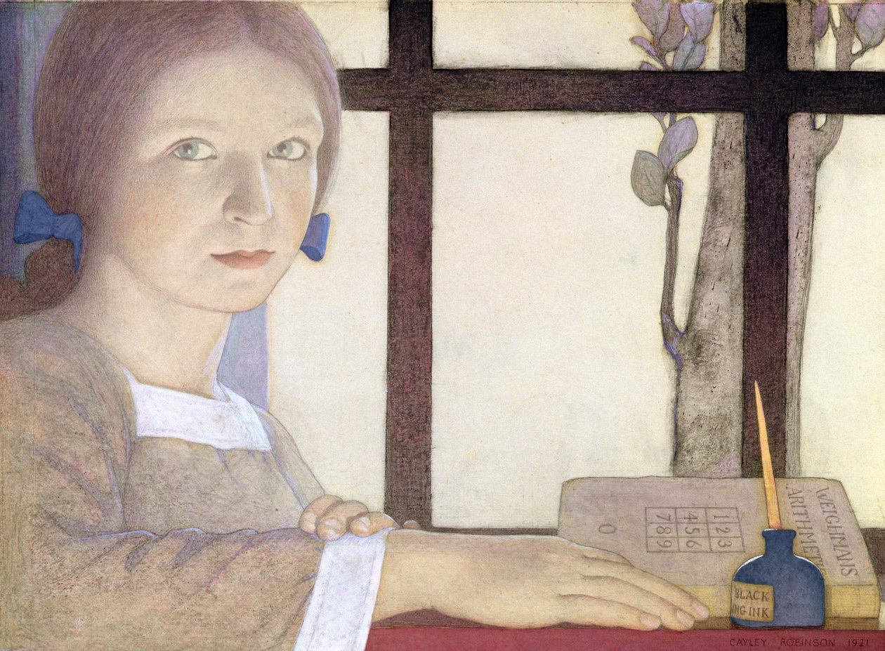 Les tijd door Frederick Cayley Robinson