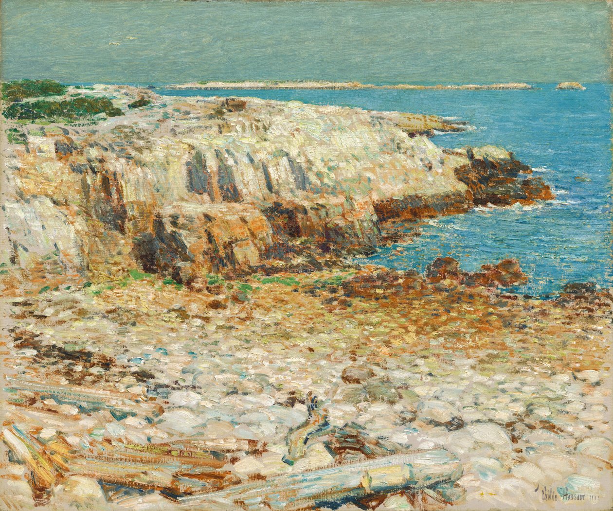 Een Noordoostelijke Kaap door Frederick Childe Hassam