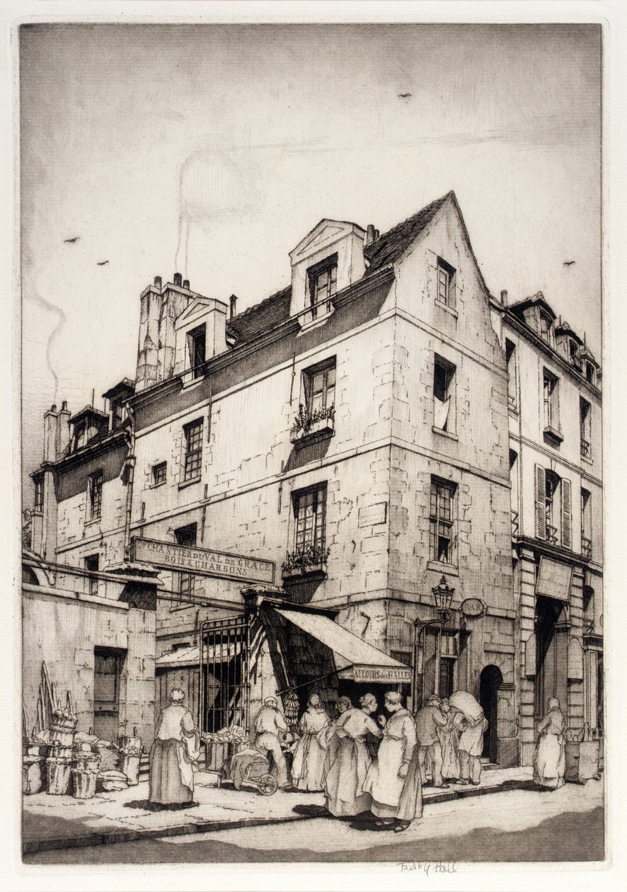 Kleine Franse Markt door Frederick G. Hall