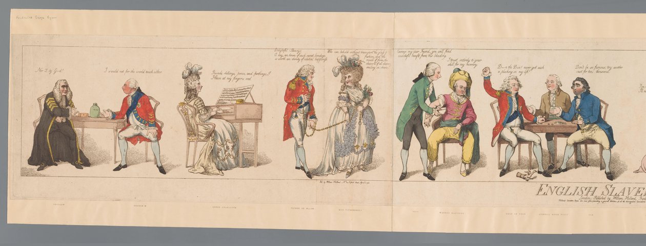 Twintig publieke figuren in verscheidene situaties door Frederick George Byron