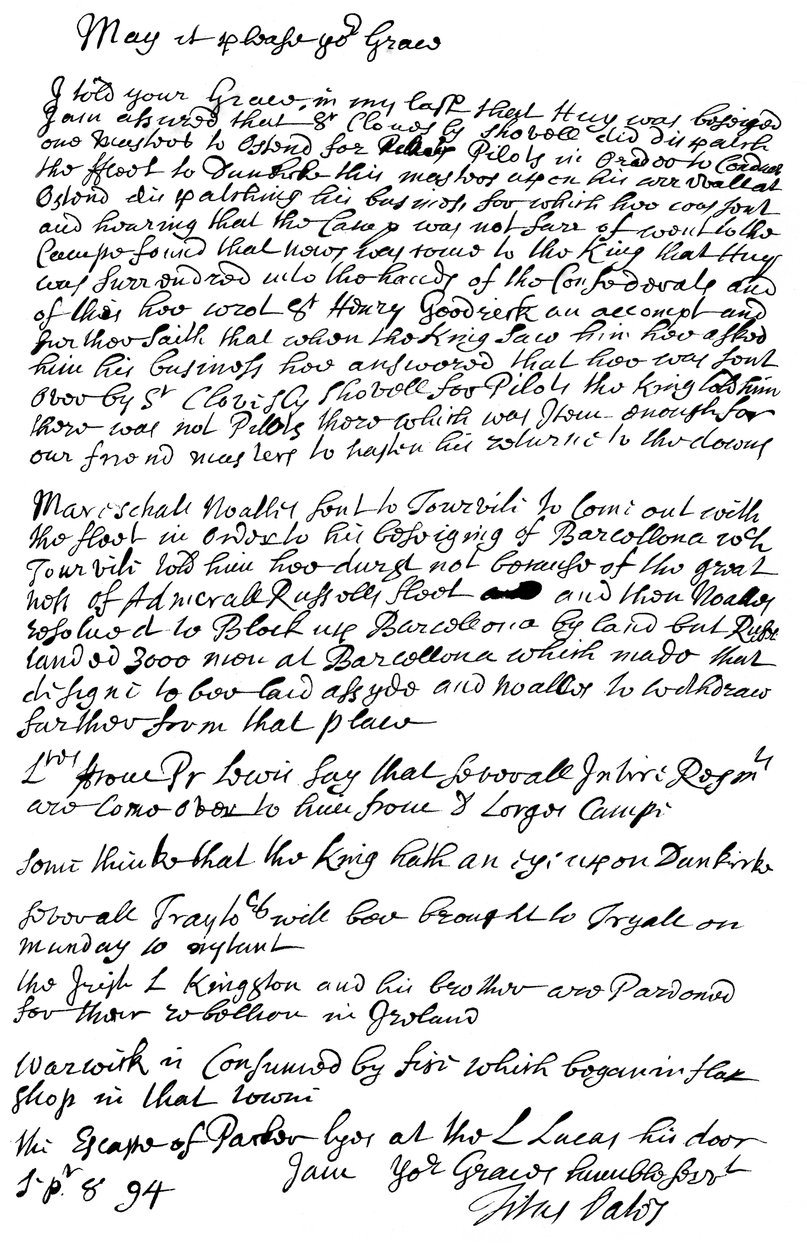 Brief van Titus Oates aan de Hertog van Bolton, 1694 1865 door Frederick George Netherclift