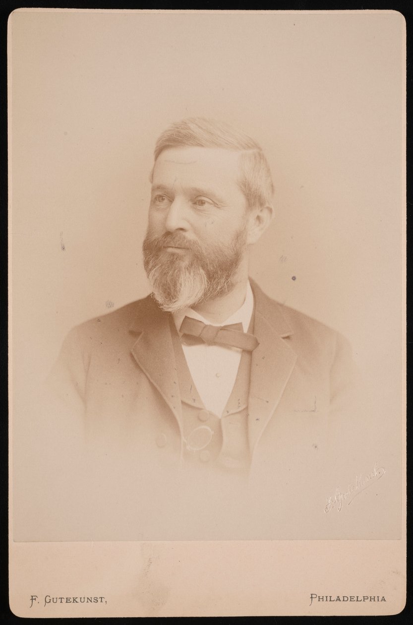 Portret van Horatio Curtis Wood, Jr. 1841-1920, 1889 door Frederick Gutekunst