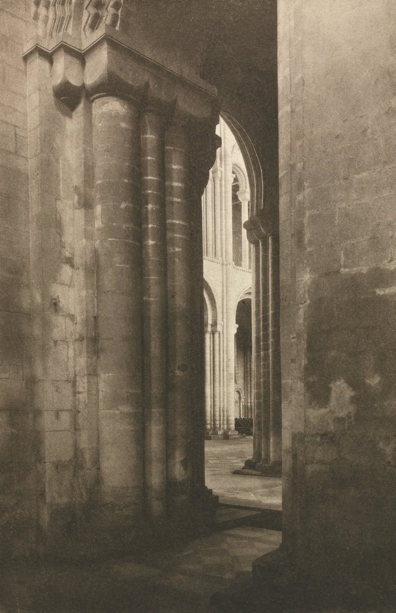 Ely Kathedraal: Een Herinnering aan de Normandiërs door Frederick Henry Evans