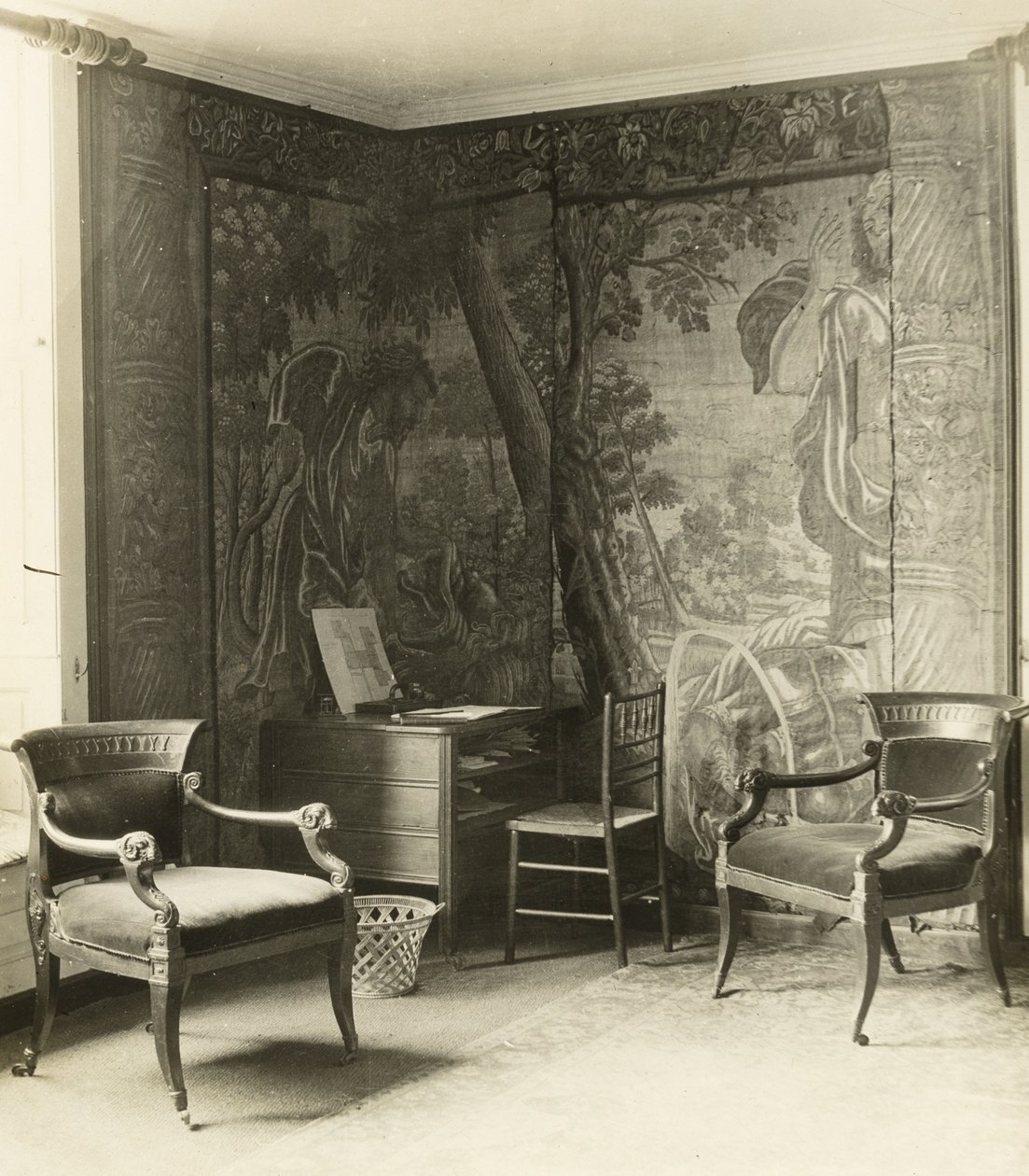 Kelmscott Manor: In de Tapijtkamer door Frederick H. Evans