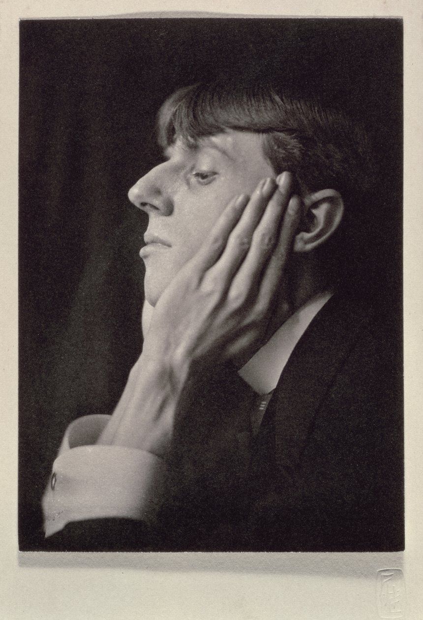 Portret van Aubrey Beardsley (1872-98) door Frederick Evans (1853-1943) door Frederick Henry Evans
