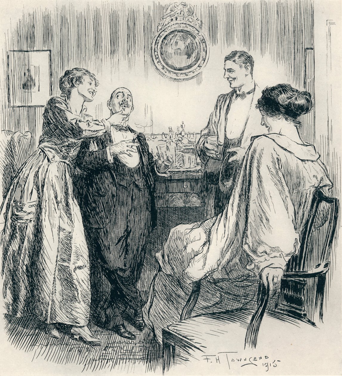 Juli 1915 - Etappe zes door Frederick Henry Townsend