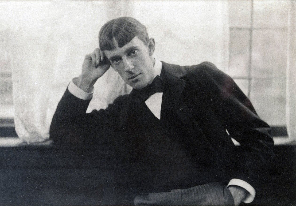 Portret van Aubrey Beardsley 1872-1898, 1893 door Frederick Hollyer