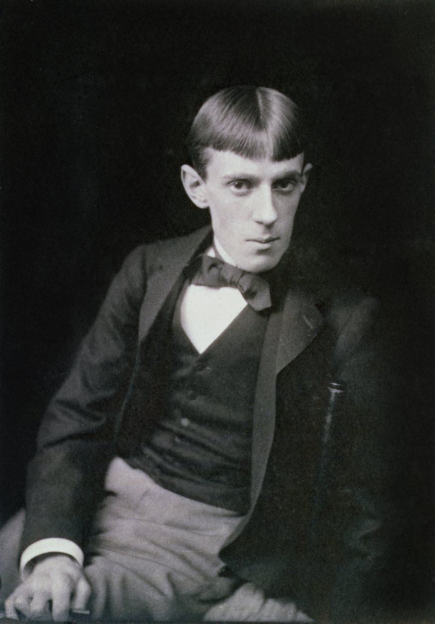 Portretfoto van Aubrey Beardsley (1872-98) door Frederick Hollyer (1837-1933) door Frederick Hollyer