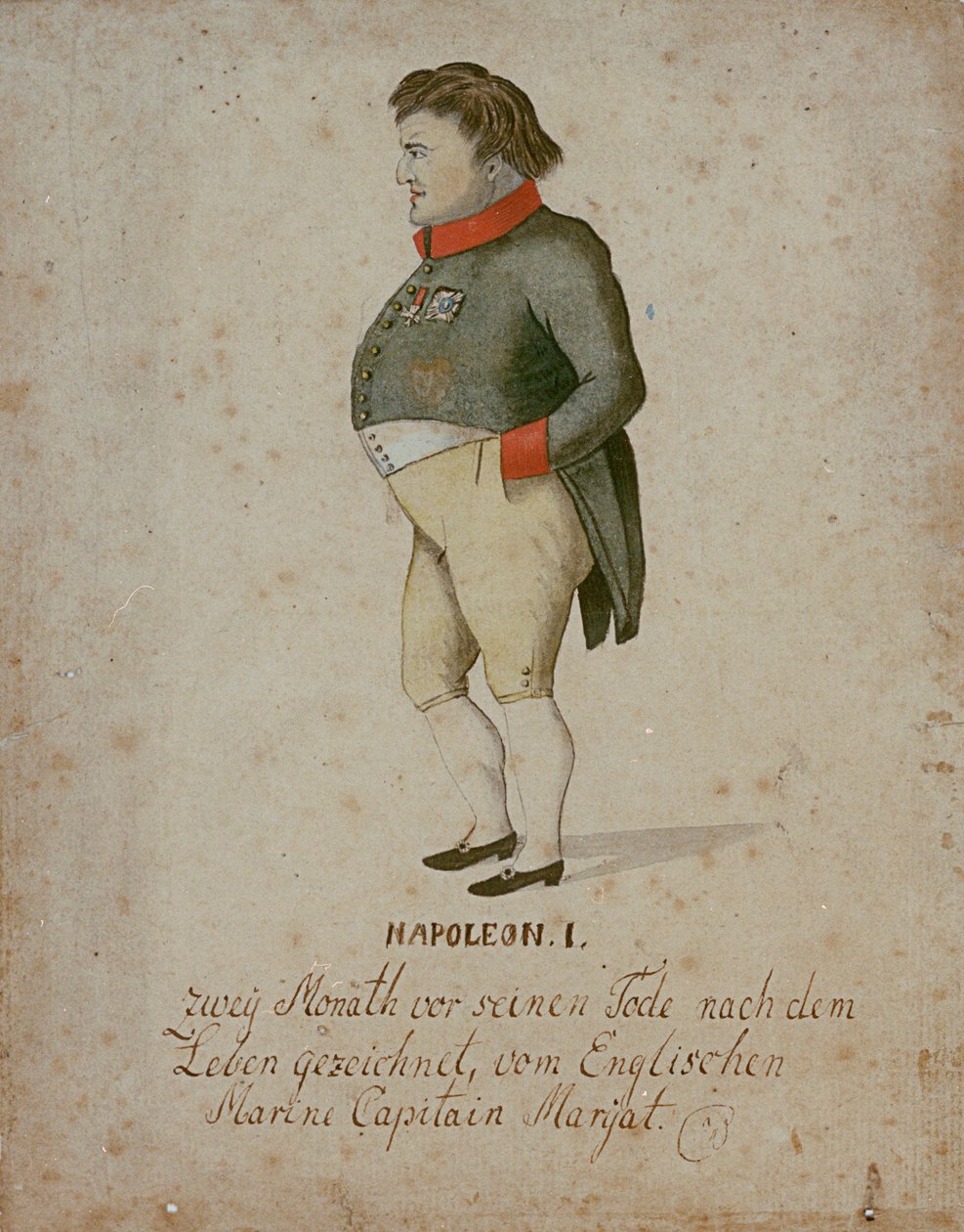 Napoleon Bonaparte door Frederick Marryat