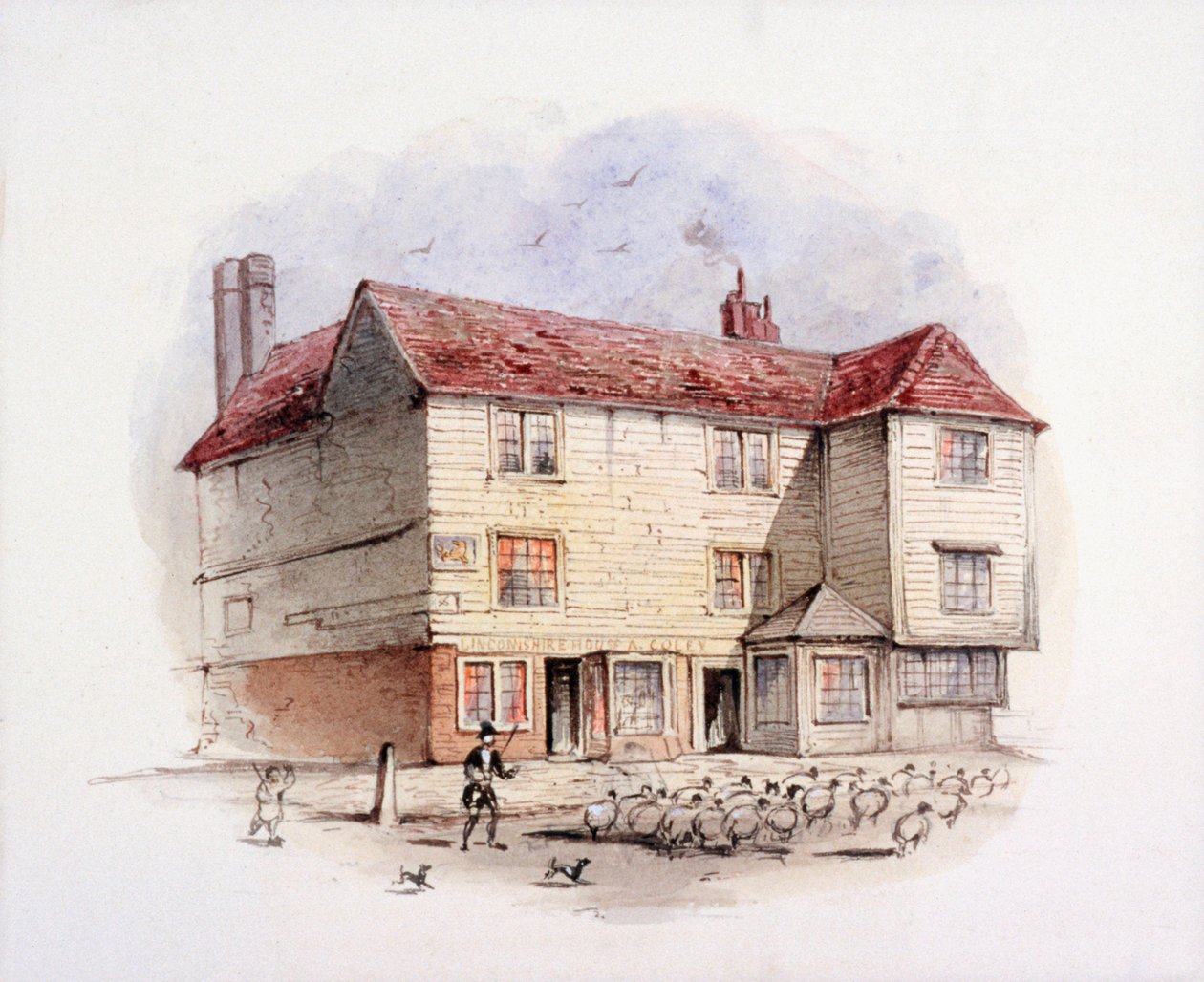 Islington Green, Londen door Frederick Napoleon Shepherd