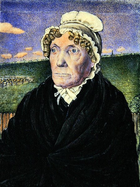 Portret van de tweede vrouw van William Williams door Frederick Tatham
