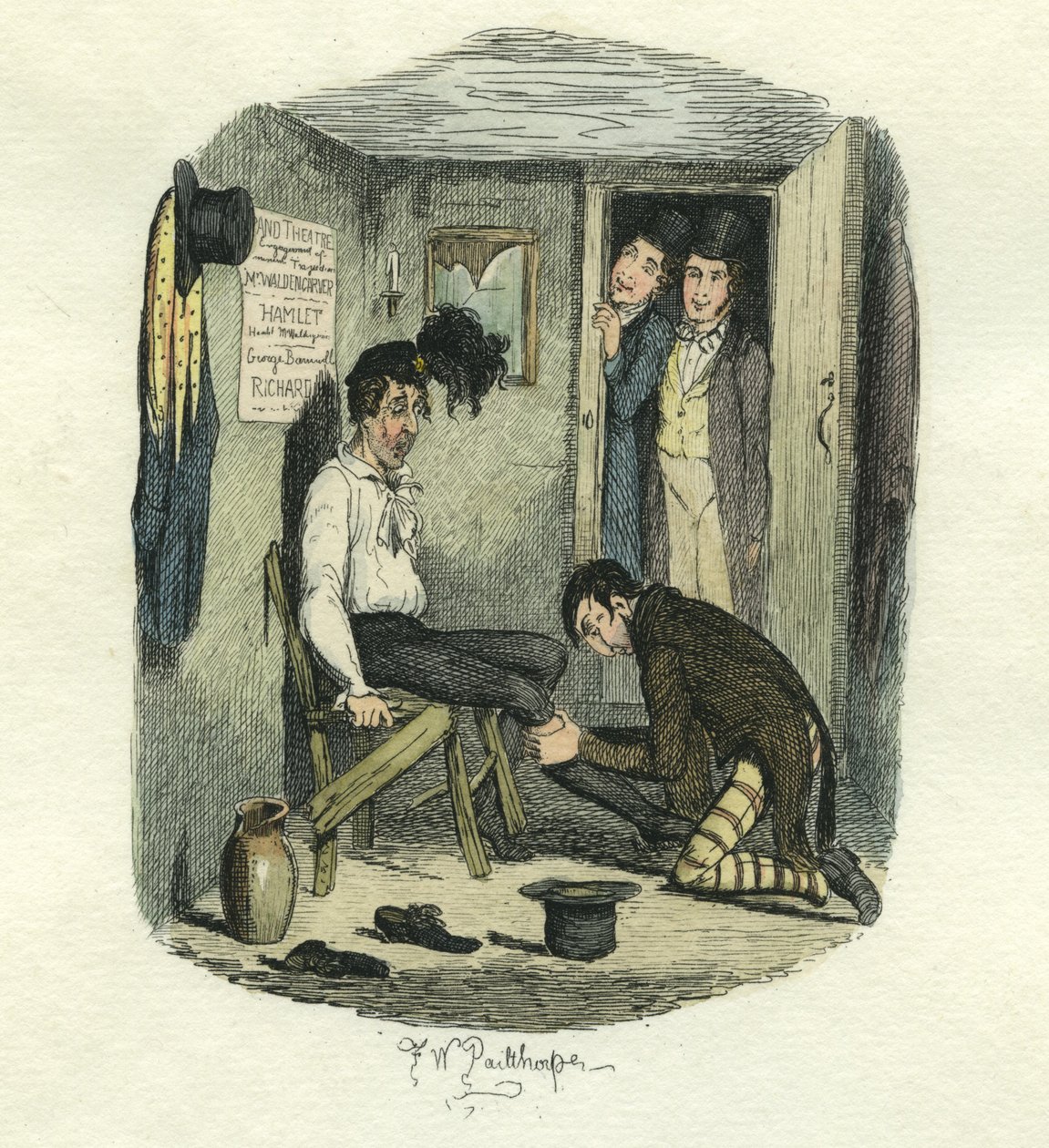 Het villen van Hamlet, Great Expectations, ca. 1885 door Frederick W. Pailthorpe