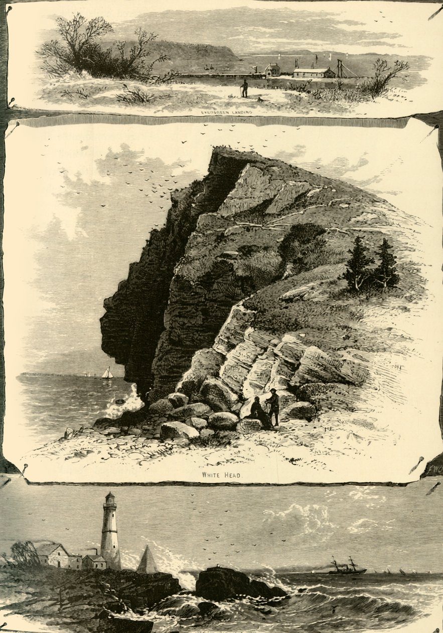 Portland Haven en Eilanden door Frederick William Quartley