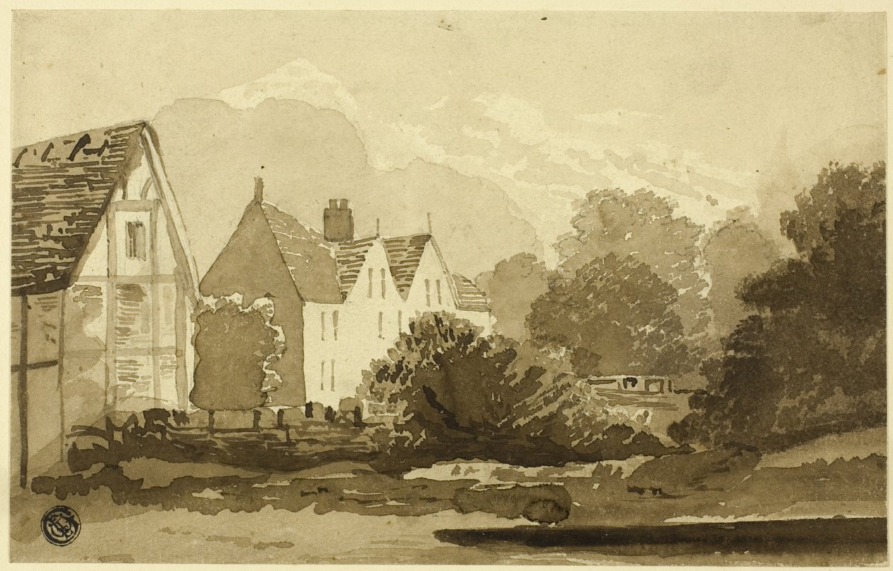 Dorp door Frederick Wilton Litchfield Stockdale