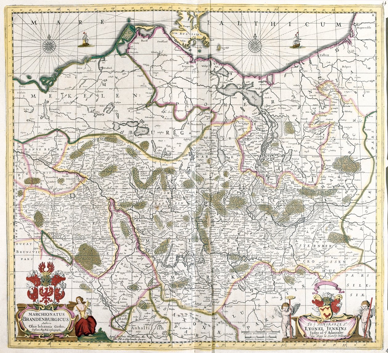 Mecklenburg-Vorpommern, Berlijn, Brandeburg, Duitsland door Frederick de Wit