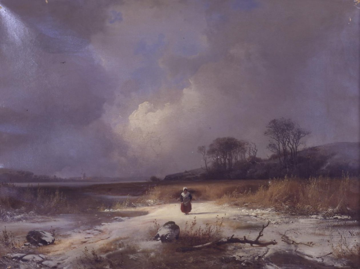 Winterlandschap door Frederik Rohde