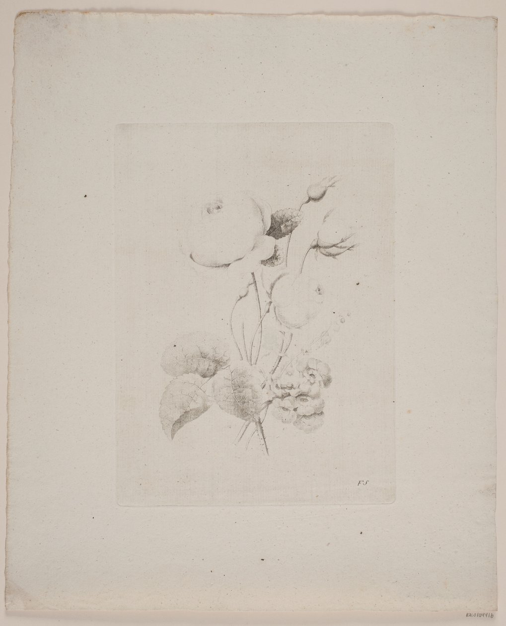 Bloemenmotief door Frederik Schepelern