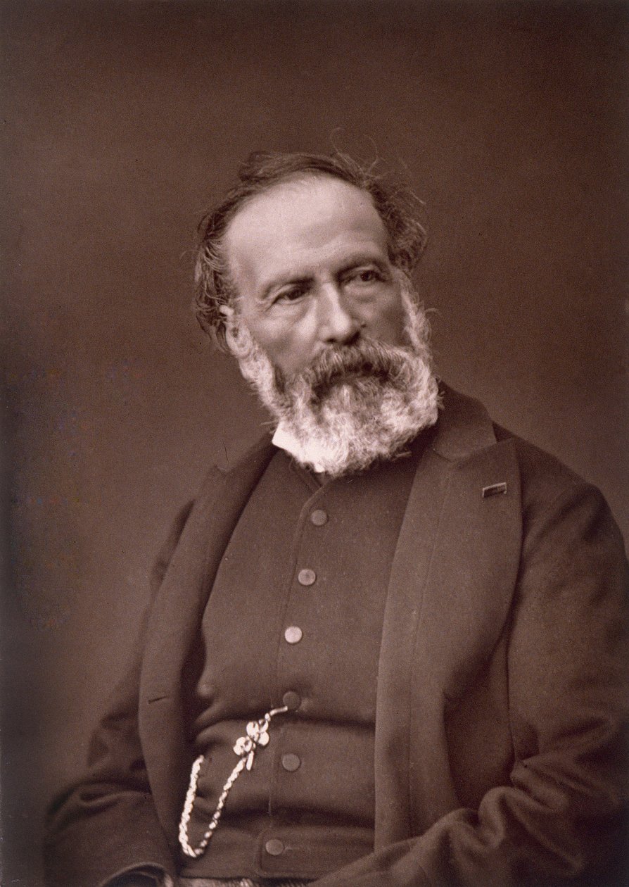 Antoine Etex (1808-88), uit Galerie Contemporaine, ca. 1874-78 door French Photographer