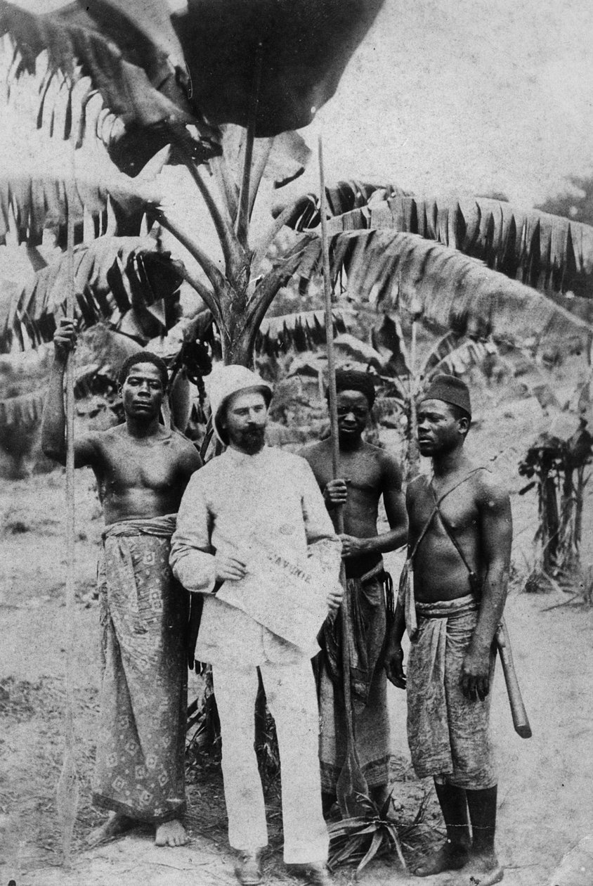 Frans Congo, 1880 door French Photographer