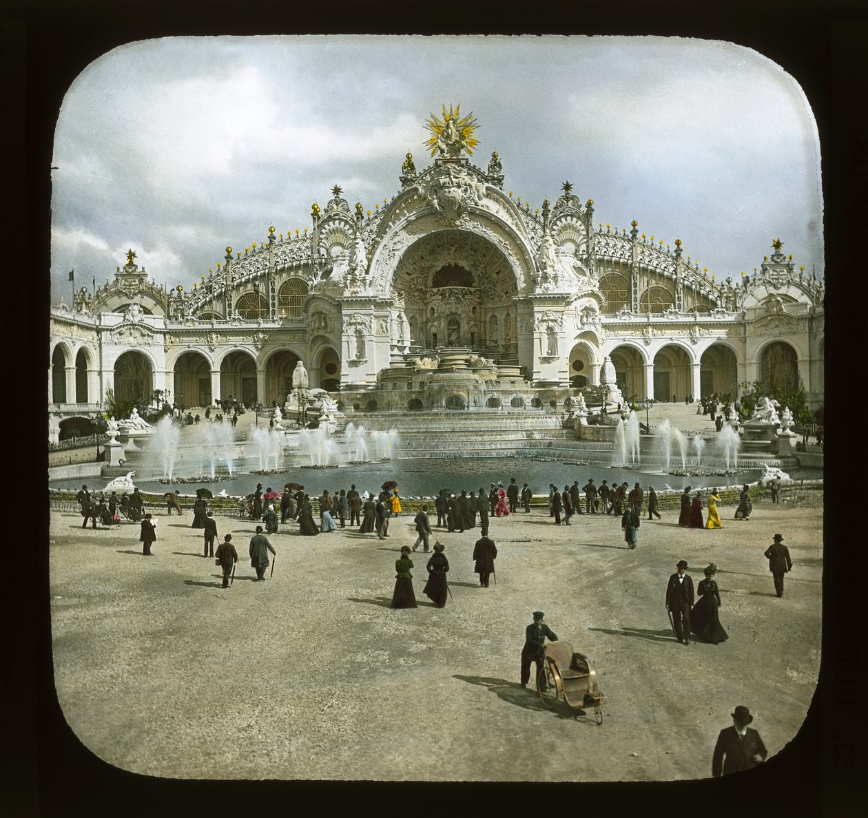 Parijs Expositie: Paleis van Elektriciteit, 1900 door French Photographer