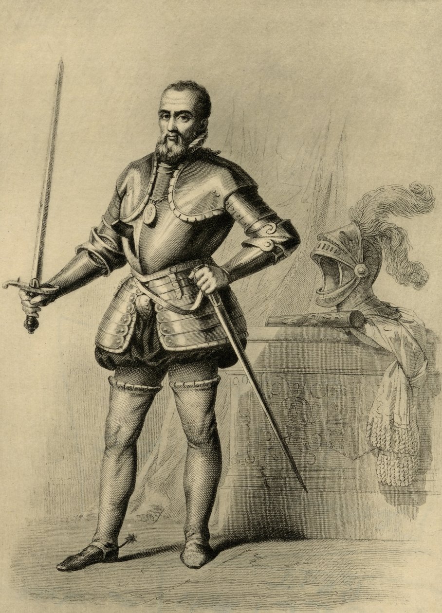 Anne de Montmorency (1493-1567) Maarschalk en Constable van Frankrijk door French School
