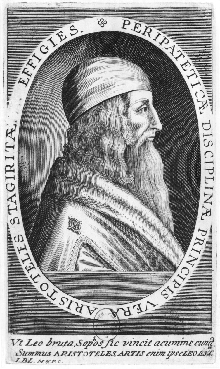 Aristoteles (384-322 v.Chr.) door French School