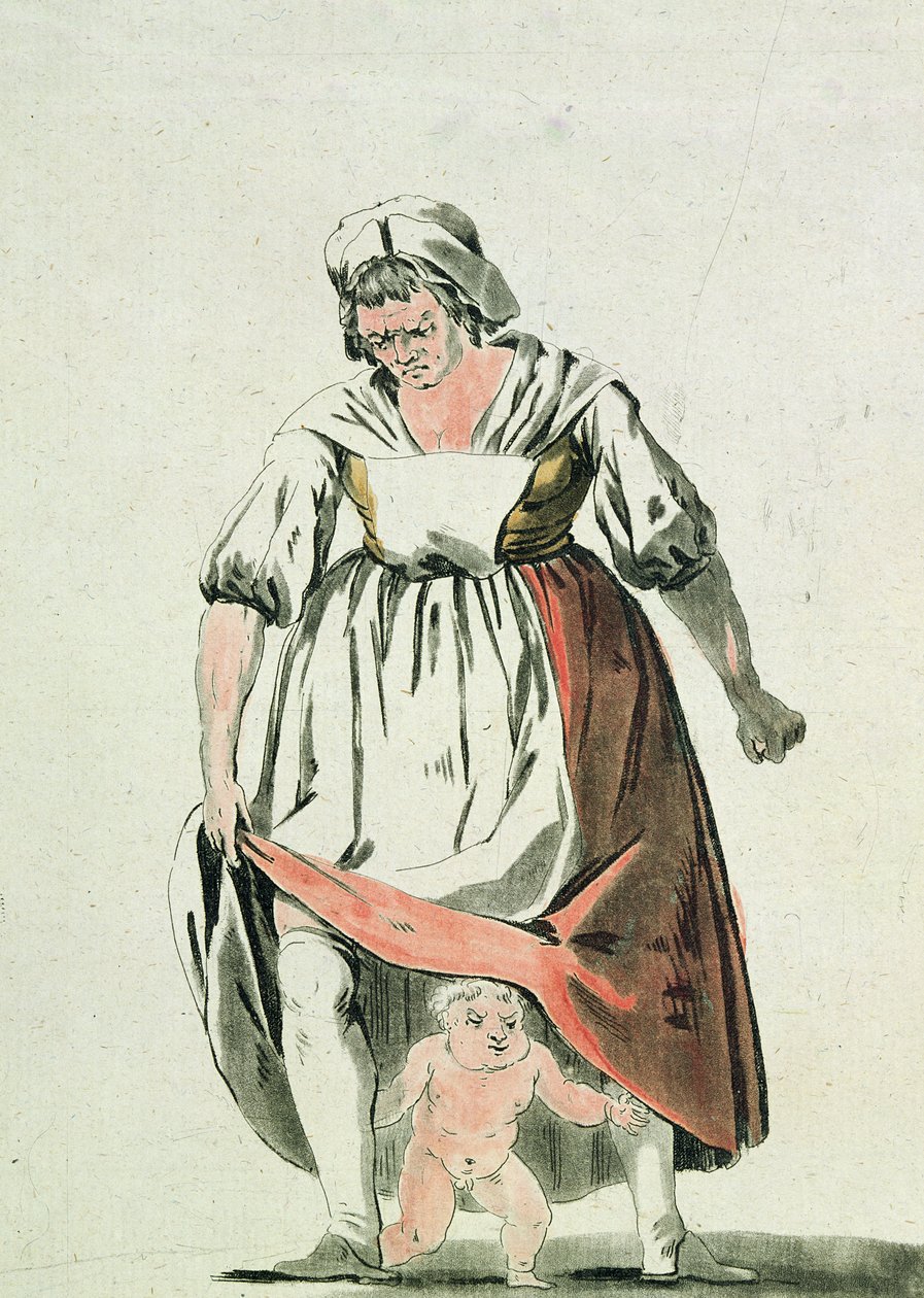 Burger geboren vrij, 1789 door French School