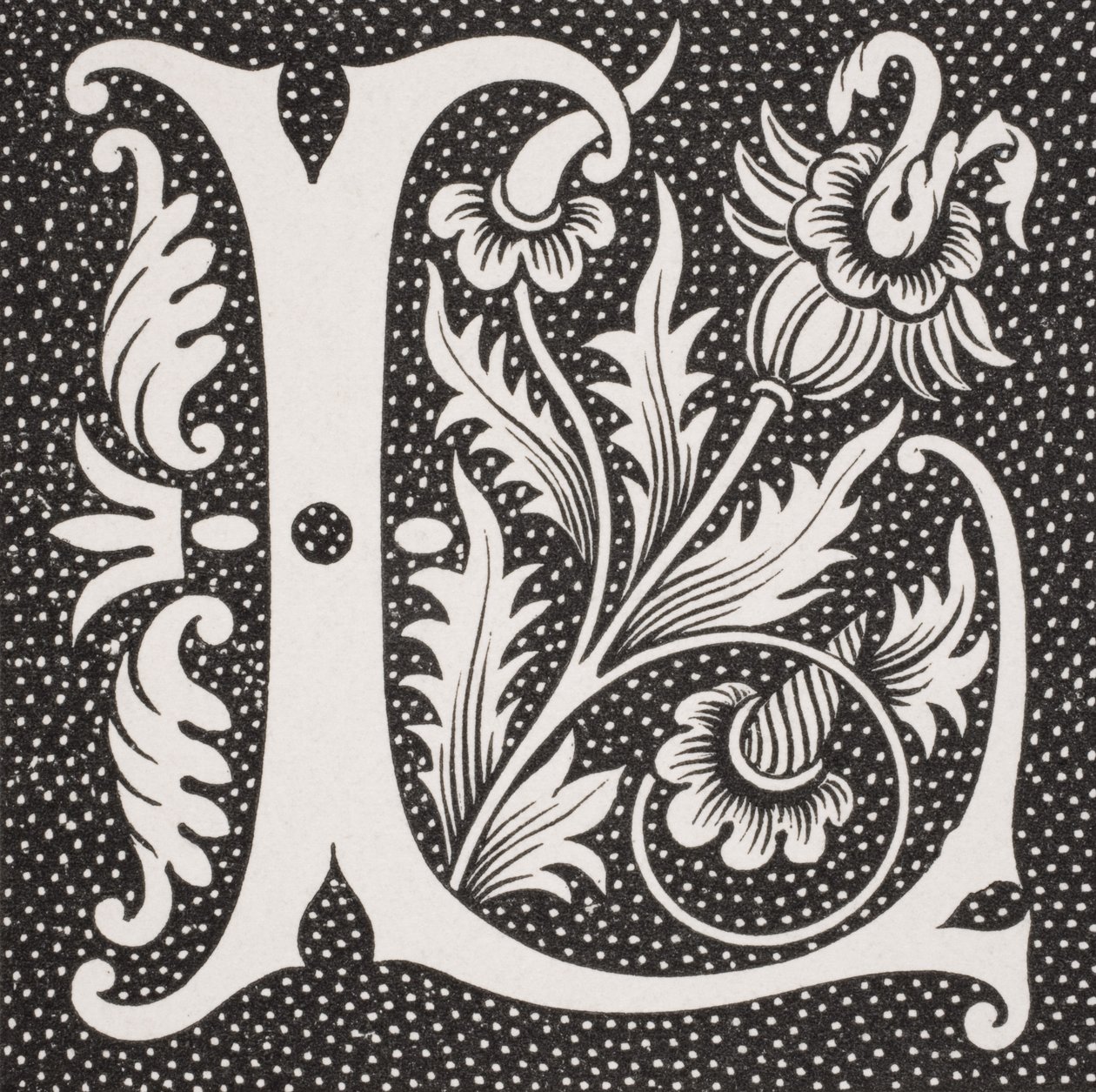Versierde letter 
